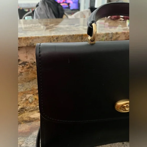 Coach tophandle turnlock bag - Picture 11 of 11